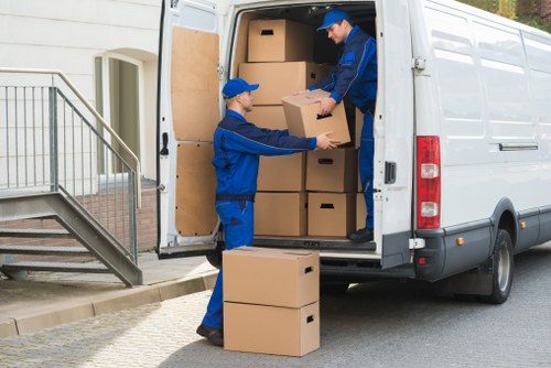 Customer raising a complaint about a moving service issue