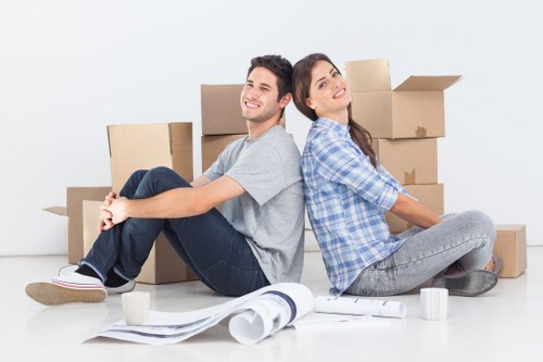 Local movers helping with a residential move in West Ham